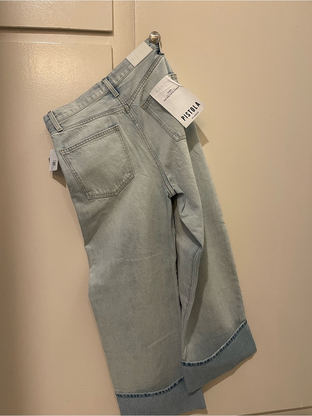 pistola Light Wash High Rise Jeans - Picture 3 of 8